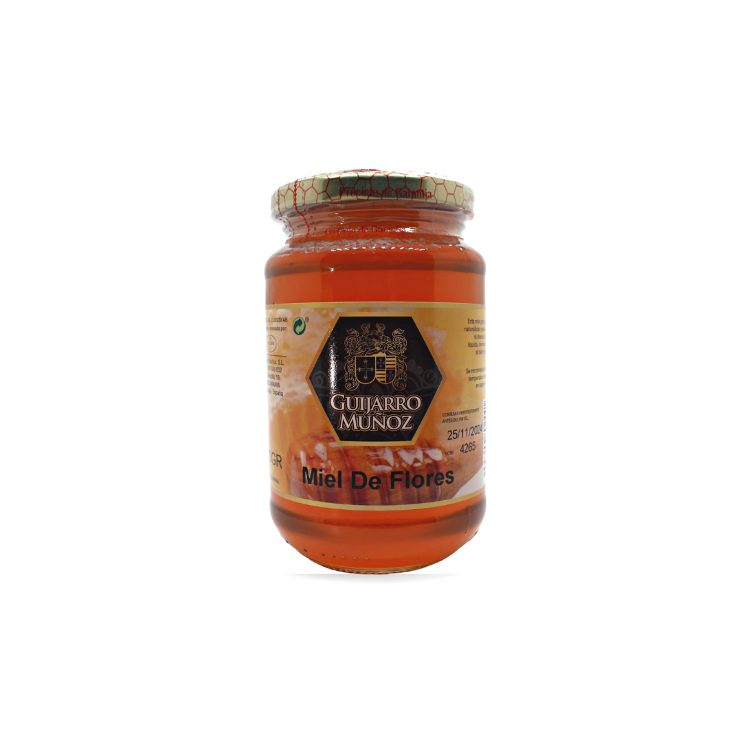 MIEL DE FLORES 500gr - GUIJARRO MUÑOZ