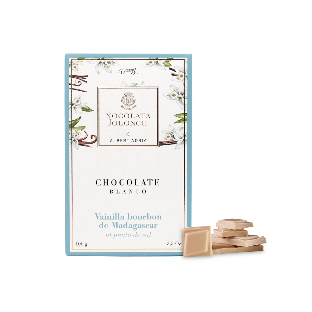 CHOCOLATE BLANCO CON VAINILLA DE MADAGASCAR JOLONCH ALBERT ADRIÁ