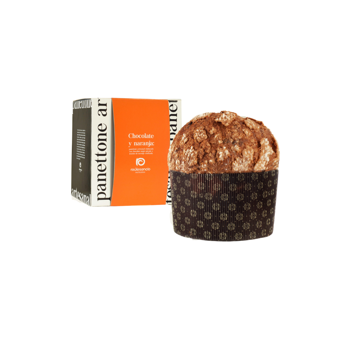 PANETTONE DE CHOCOLATE Y NARANJA