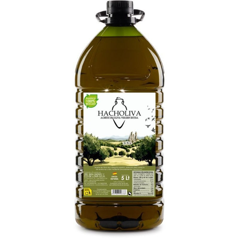 ACEITE OLIVA VIRGEN EXTRA 5 L HACHOLIVA CAJA 3 UND
