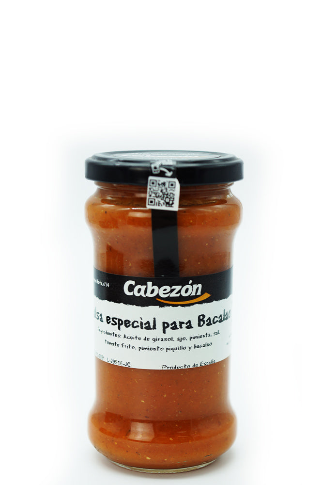 SALSA ESPECIAL PARA BACALAO - CABEZÓN