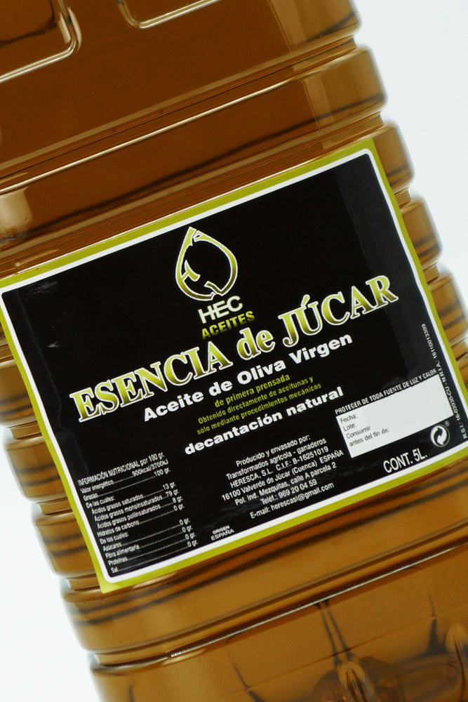 ACEITE DE OLIVA VIRGEN 5 L - ESENCIA DE JÚCAR