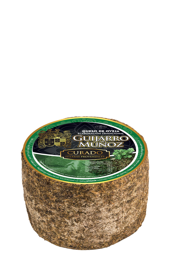QUESO DE OVEJA CURADO A LAS HIERBAS PROVENZALES