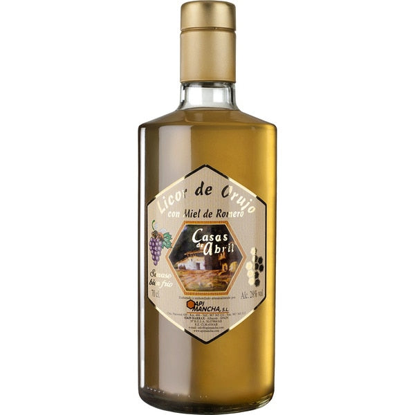 LICOR DE ORUJO MIEL ROMERO CASAS DE ABRIL