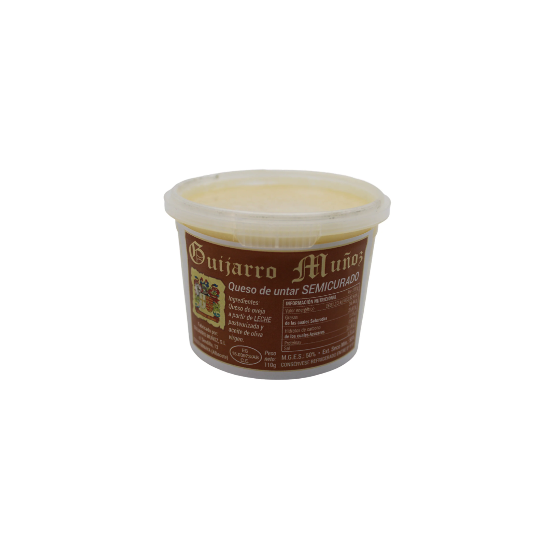 QUESO DE UNTAR SEMICURADO - GUIJARRO MUÑOZ