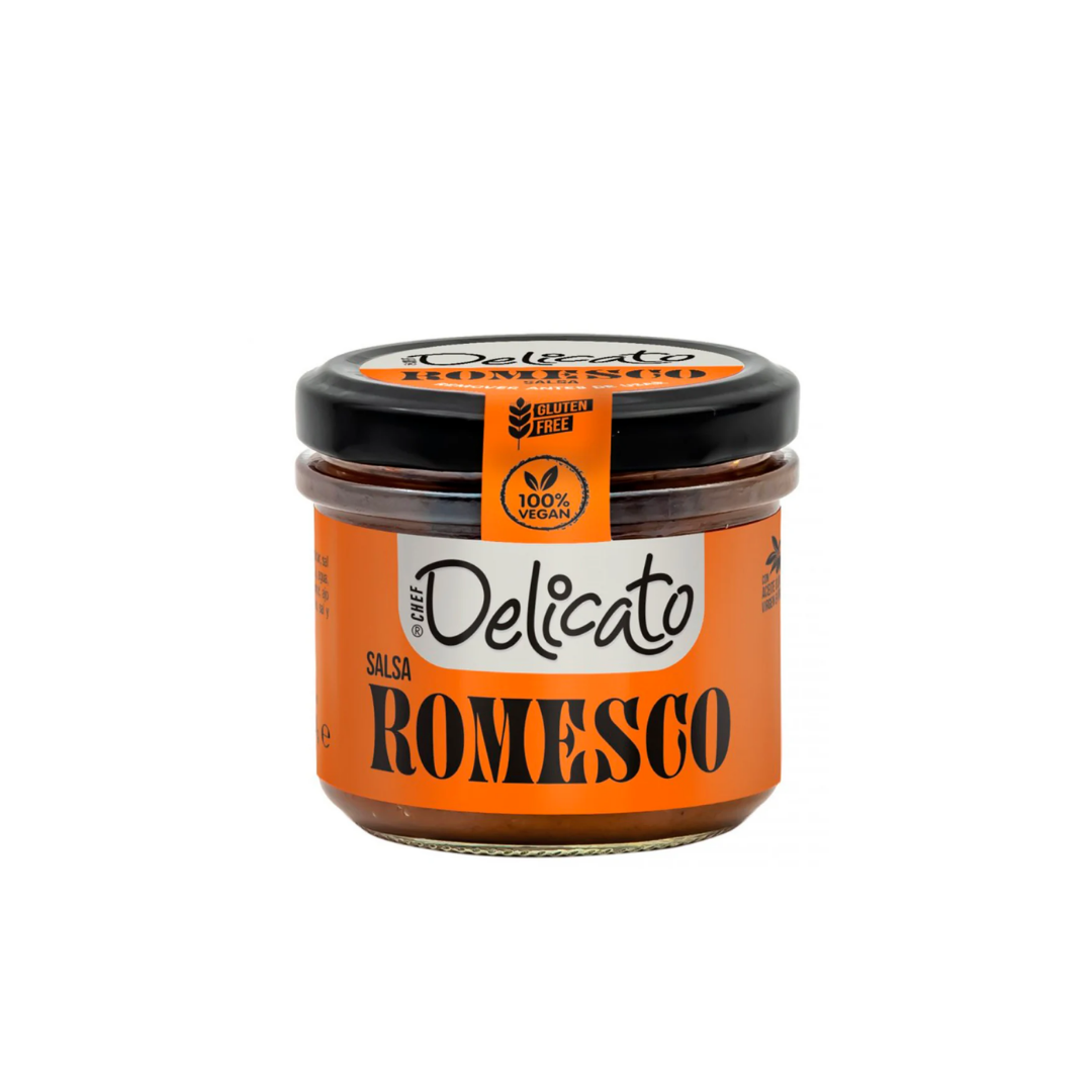 SALSA ROMESCO TARRO 110gr- CHEF DELICATO