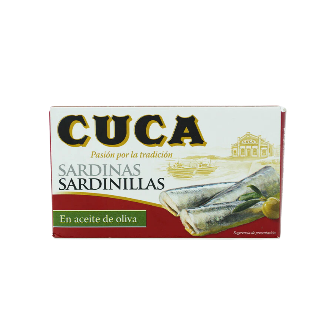 SARDINILLAS EN ACEITE DE OLIVA - CUCA