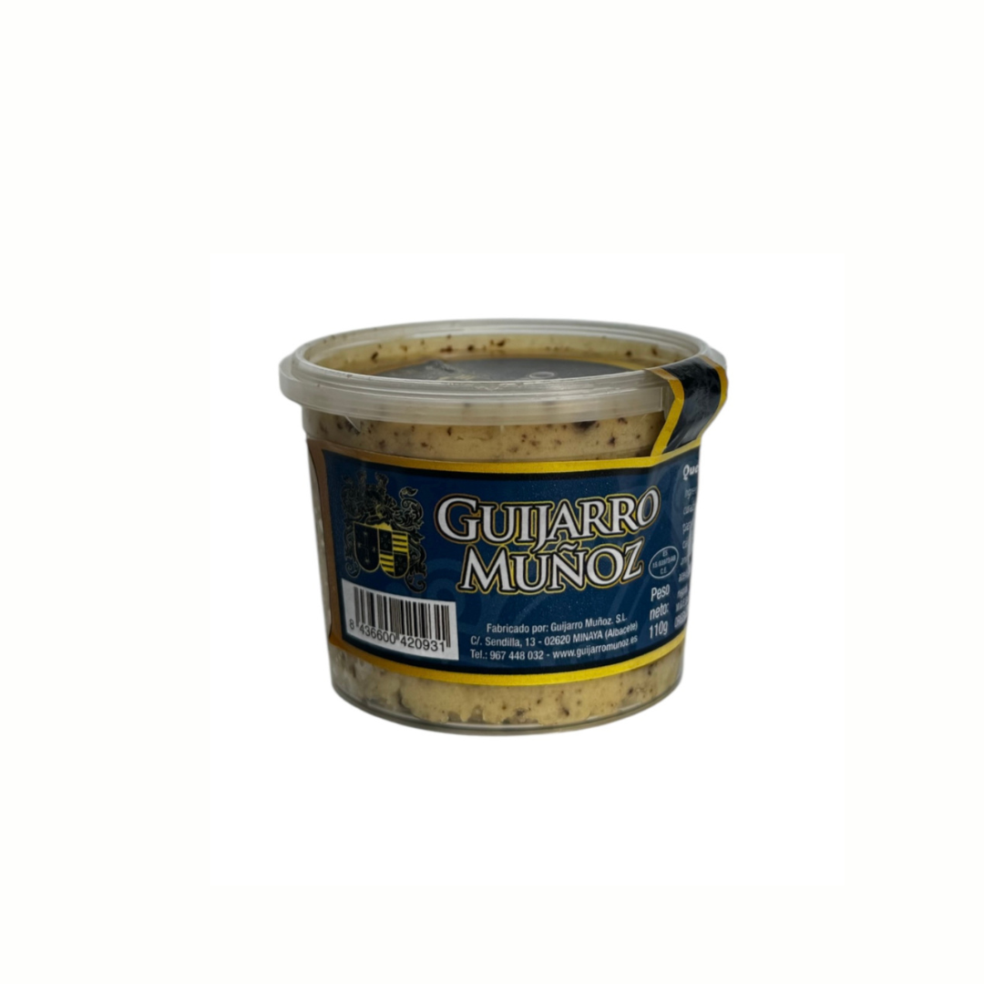 QUESO DE UNTAR CURADO CON ACEITUNA NEGRA - GUIJARRO MUÑOZ