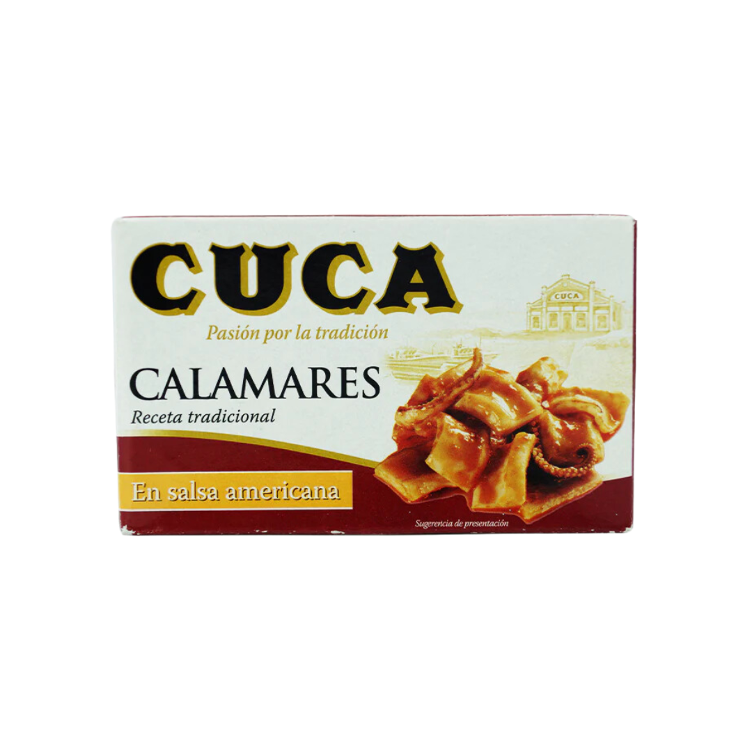 CALAMARES EN SALSA AMERICANA - CUCA