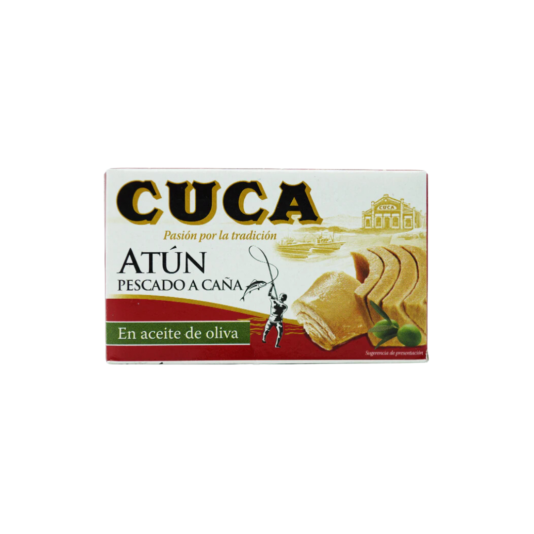 ATÚN PESCADO A CAÑA EN ACEITE DE OLIVA - CUCA