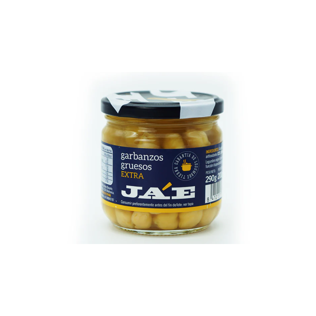 GARBANZO COCIDO EXTRA 290g - JAE