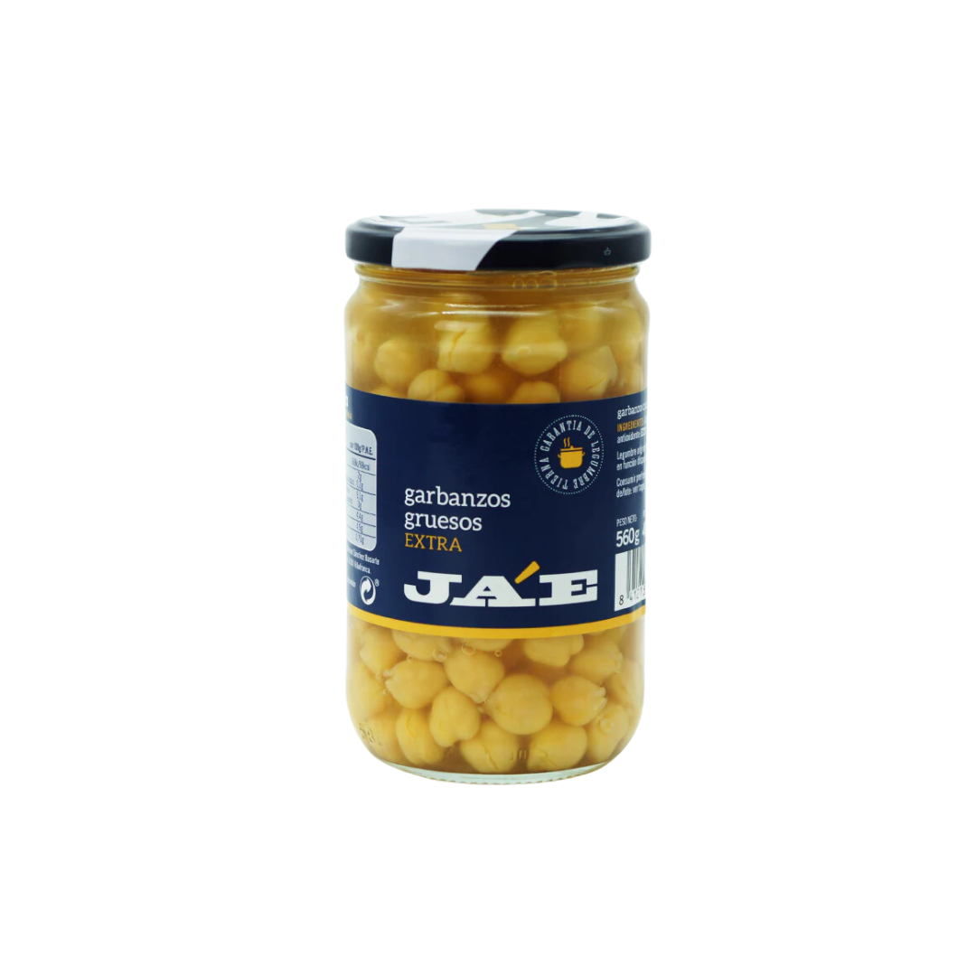 GARBANZO COCIDO EXTRA 560g - JAE