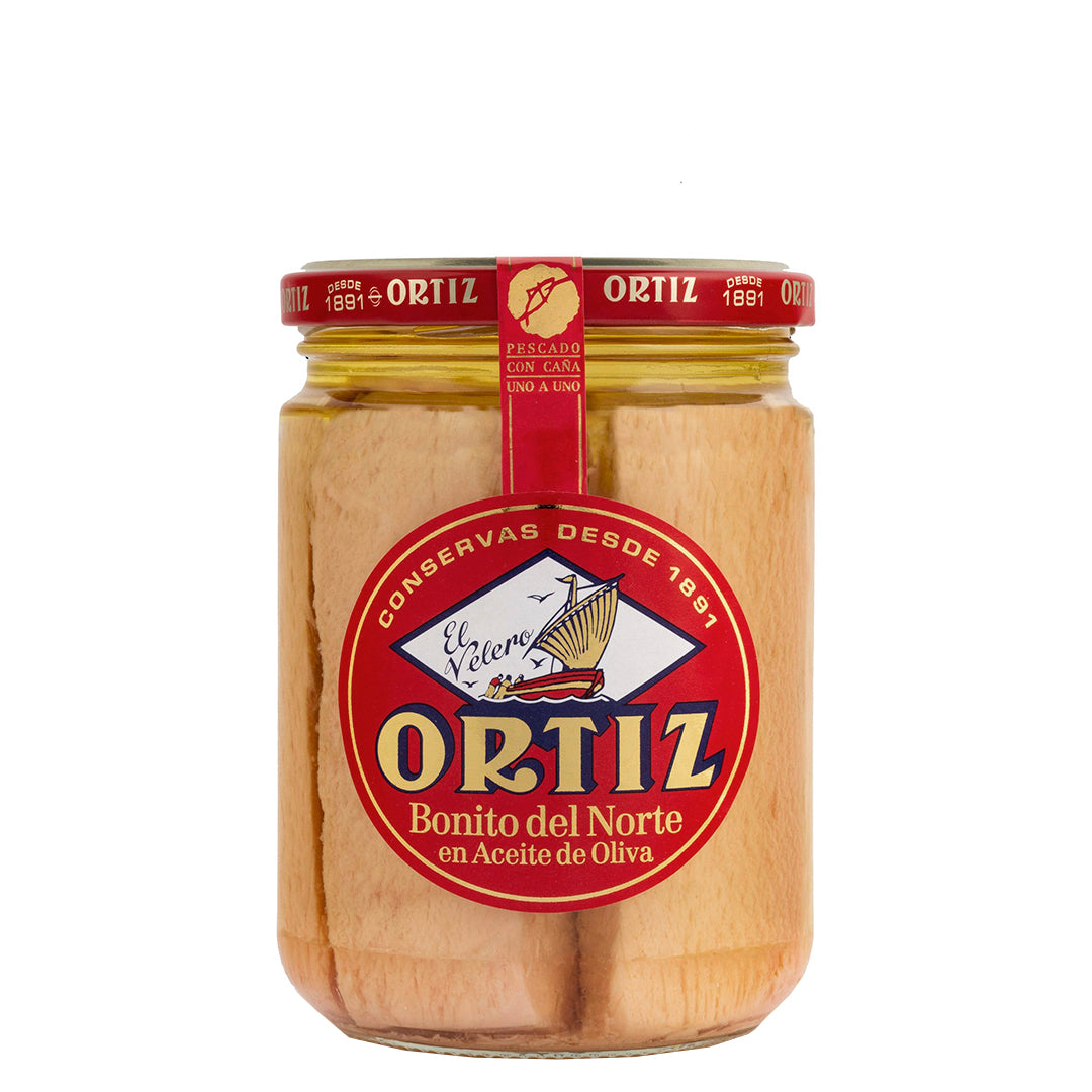 BONITO DEL NORTE EN ACEITE DE OLIVA (RO445) - ORTIZ