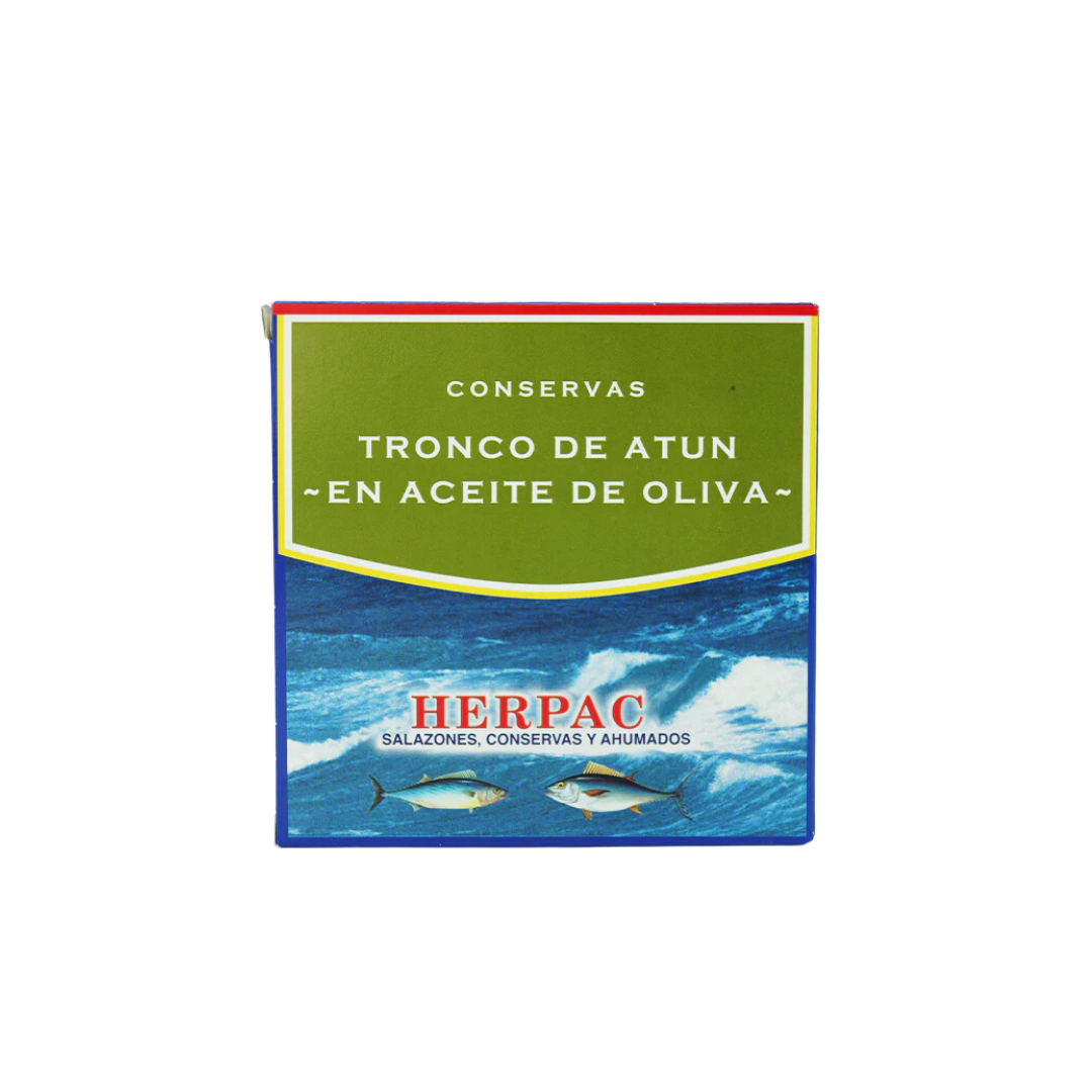 VENTRESCA DE ATÚN EN ACEITE DE OLIVA 550 gr - HERPAC