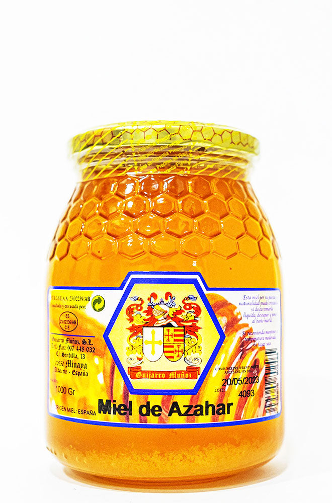 MIEL DE AZAHAR 1 Kg - GUIJARRO MUÑOZ