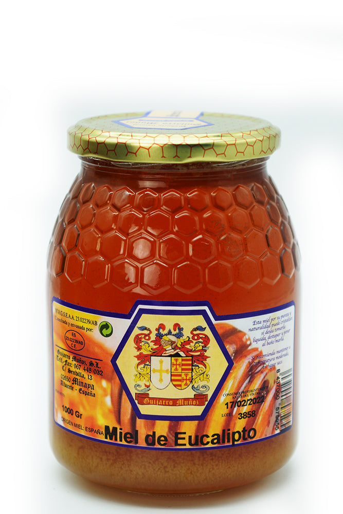 MIEL DE EUCALIPTO 1Kg- GUIJARRO MUÑOZ