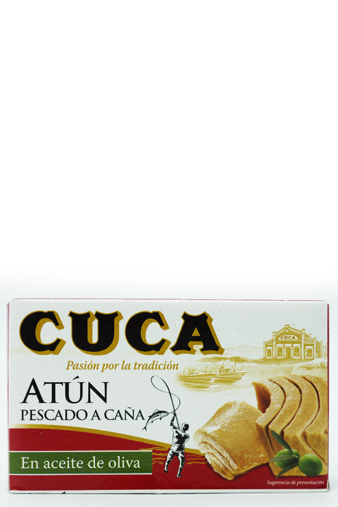 ATÚN PESCADO A CAÑA EN ACEITE DE OLIVA - CUCA