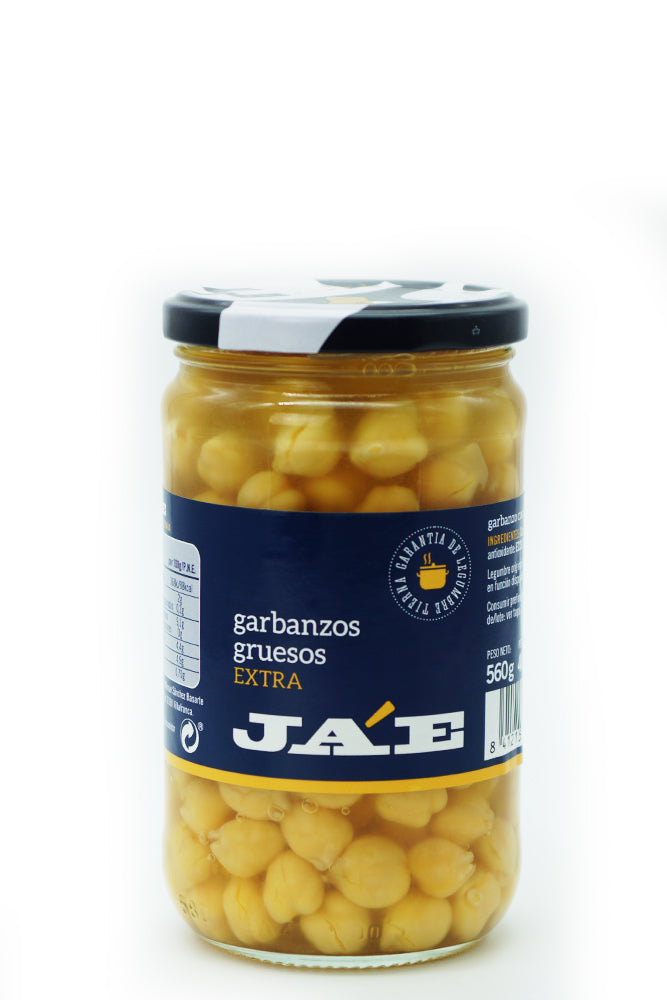 GARBANZO COCIDO EXTRA 560g - JAE