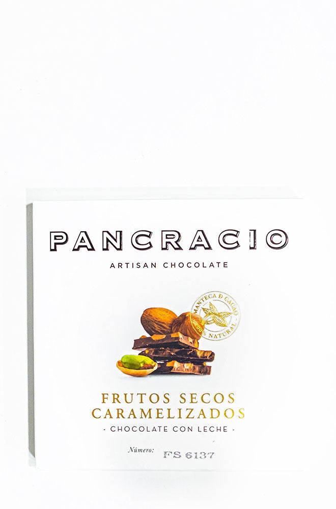 TABLETA DE CHOCOLATE CON FRUTOS SECOS - PANCRACIO