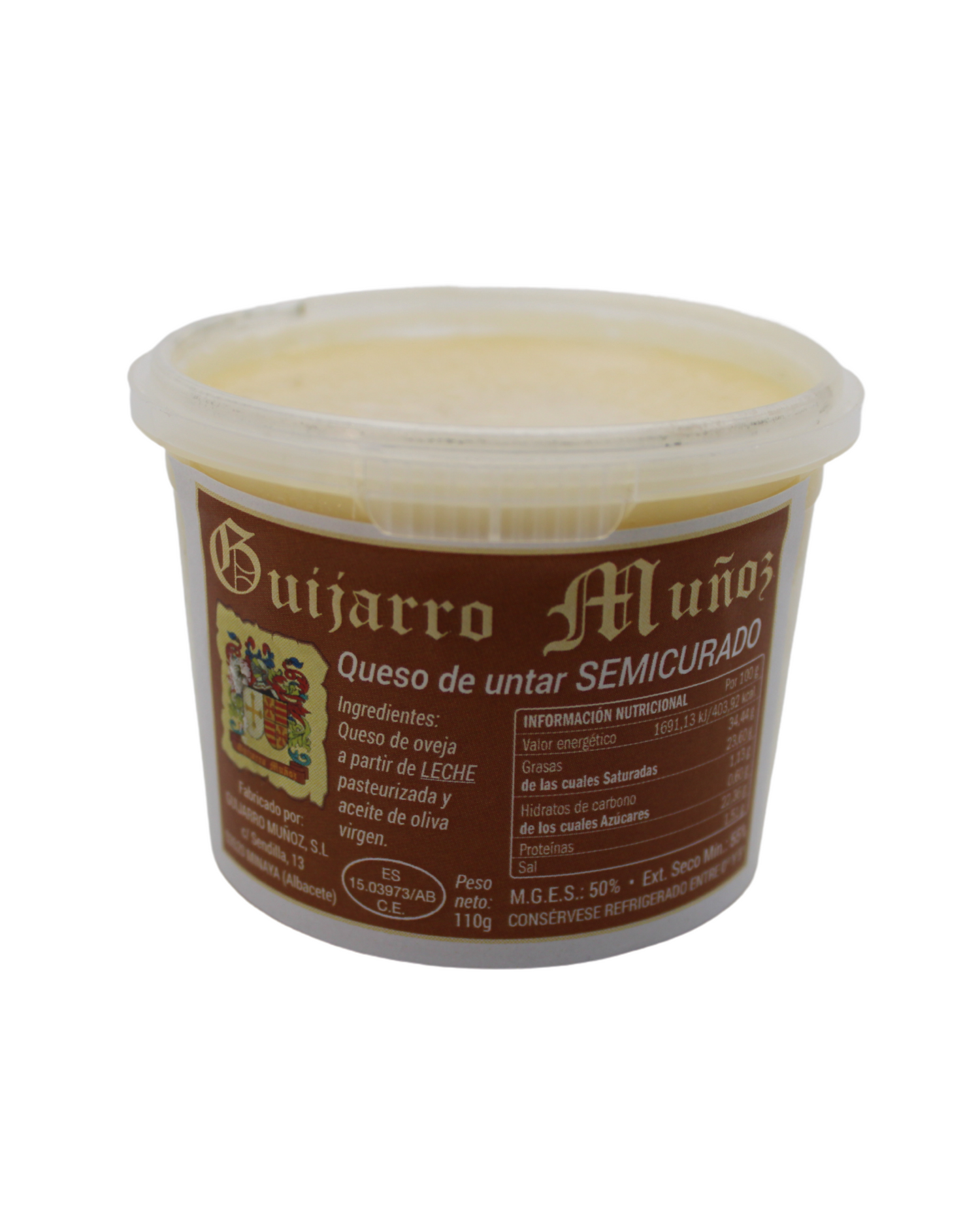 QUESO DE UNTAR SEMICURADO - GUIJARRO MUÑOZ