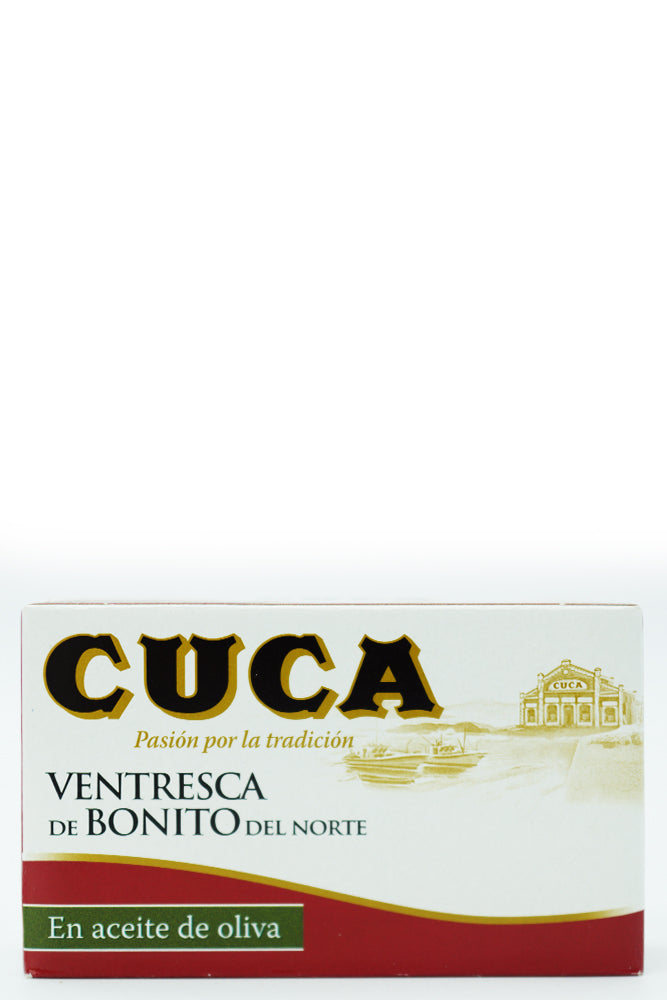 VENTRESCA DE BONITO EN ACEITE DE OLIVA 115 gr. - CUCA