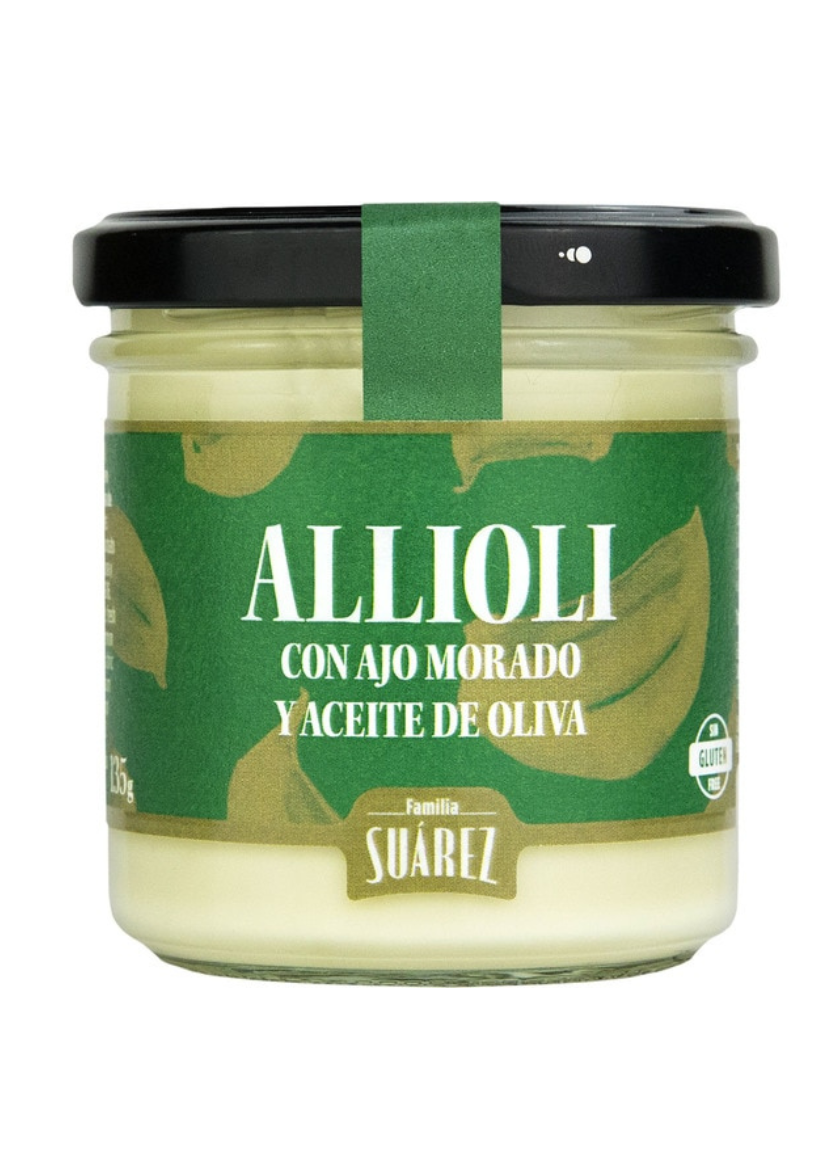 ALLIOLI CON ACEITE DE GIRASOL Y AJO MORADO - FAMILIA SUÁREZ