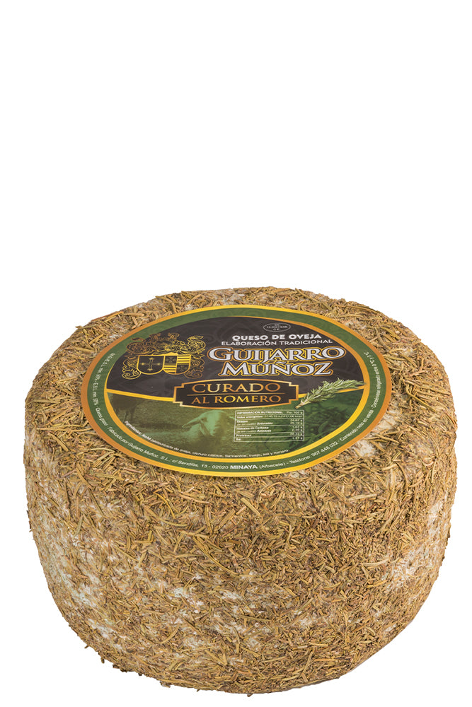 QUESO  DE OVEJA CURADO AL ROMERO